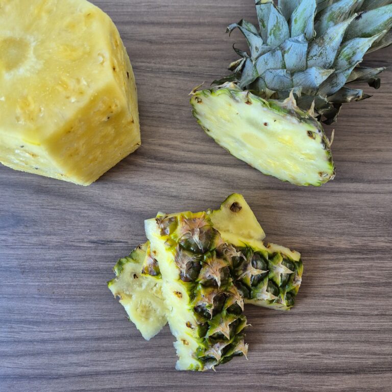 On utilise les déchets de l'ananas